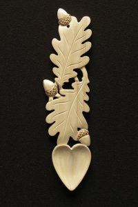 Welsh lovespoon 414