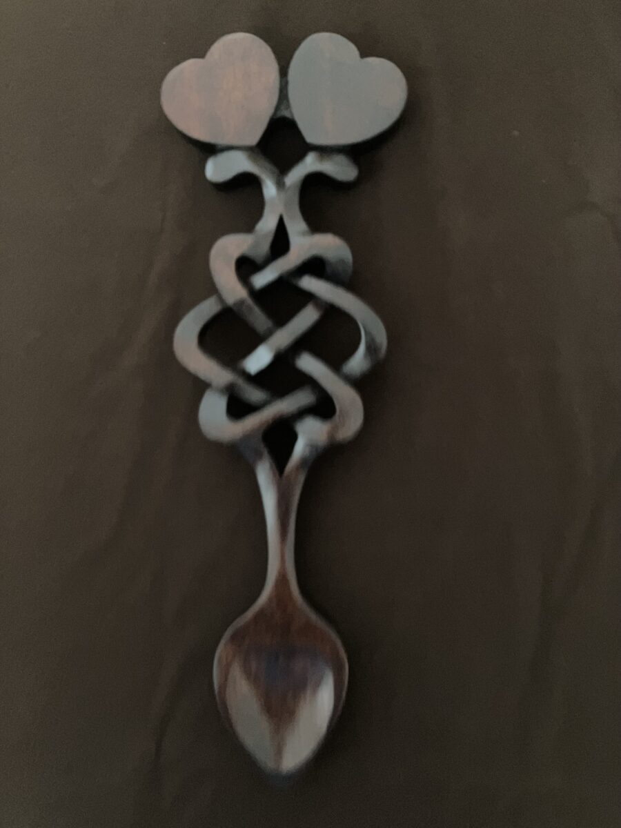 Welsh lovespoon 53 special design